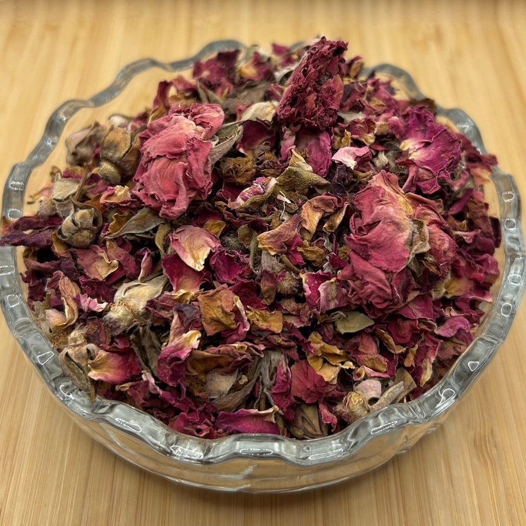 Rose Petals and Rose Buds mixed.