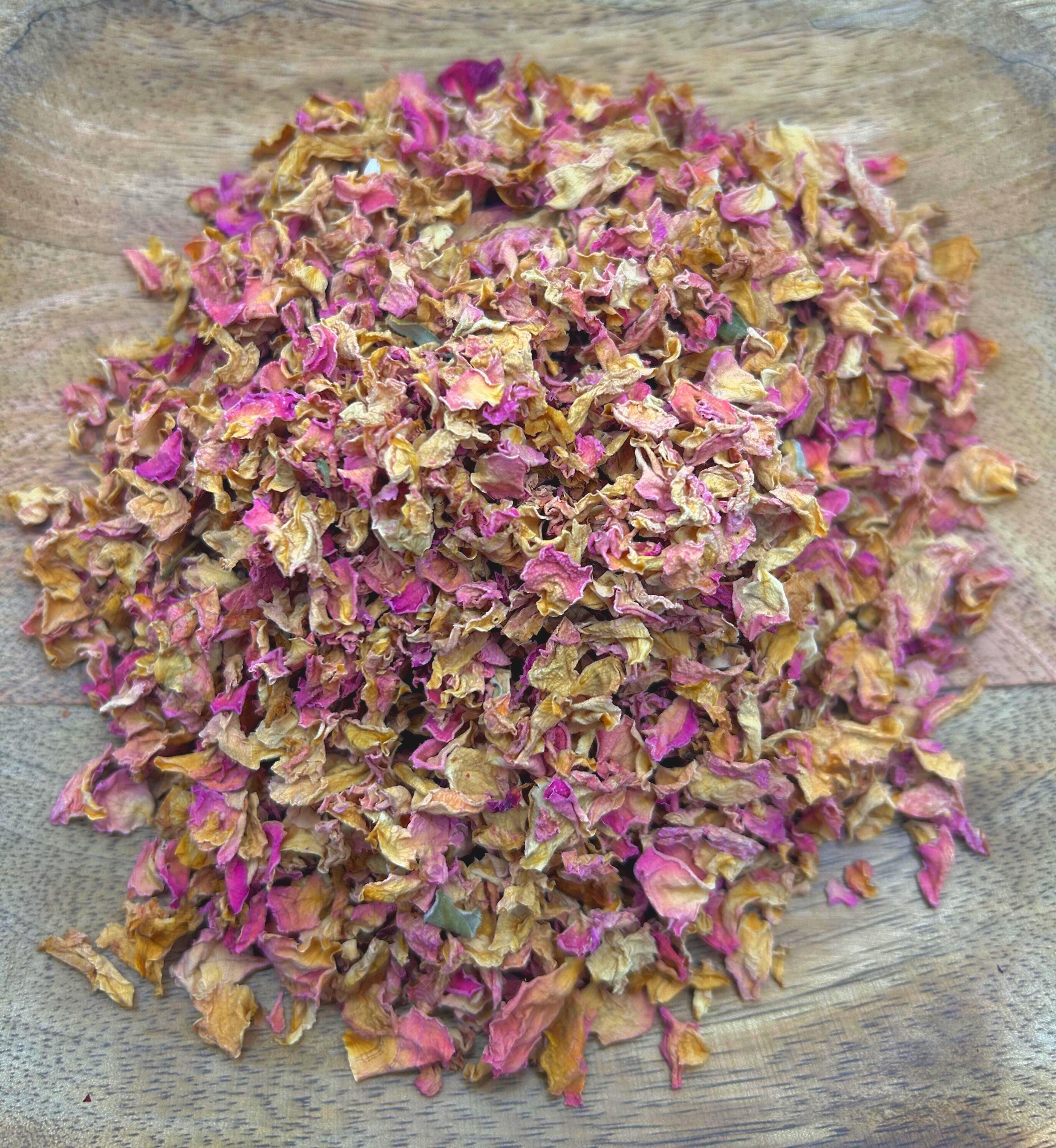 Organic Pink Rose Petals
