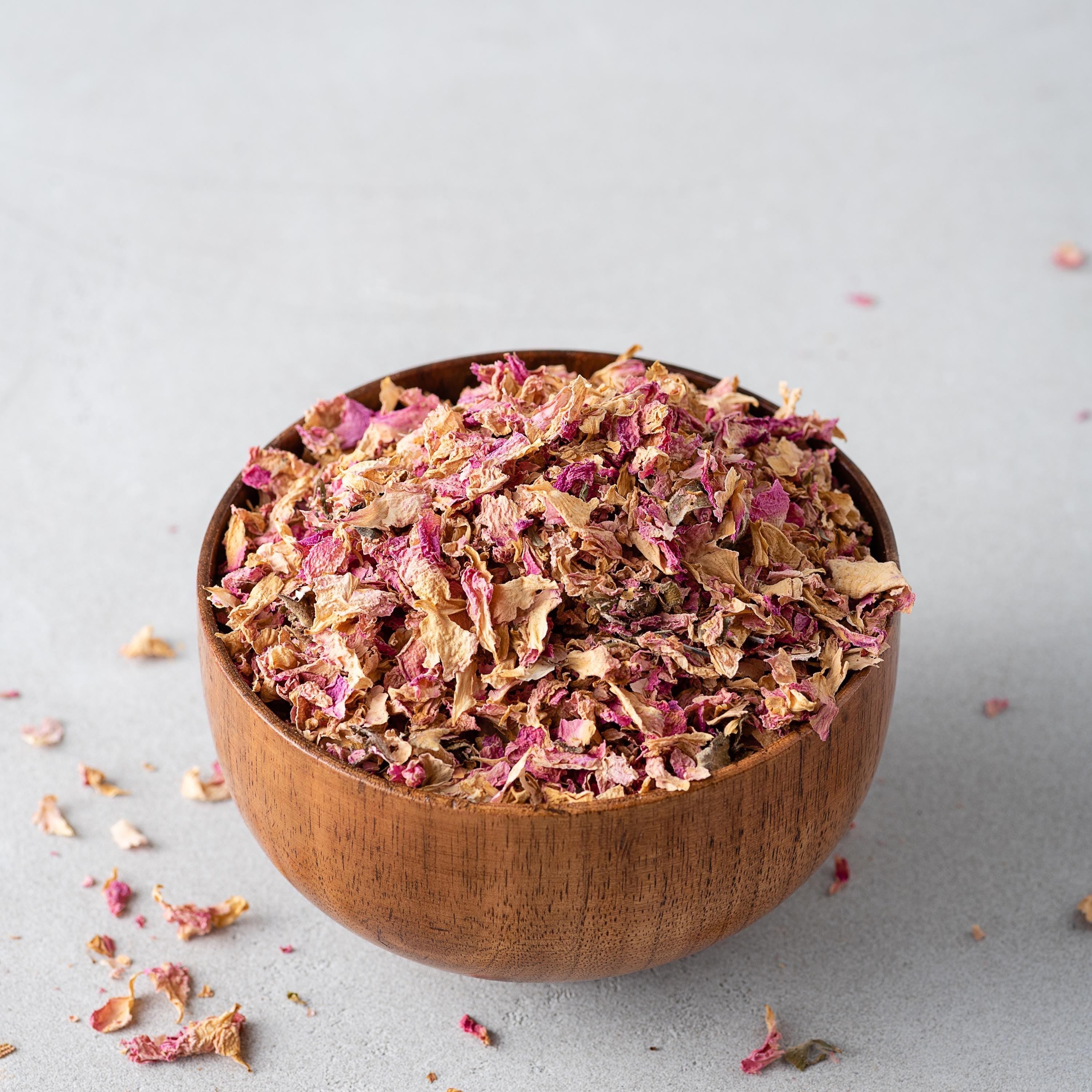 Organic Pink Rose Petals